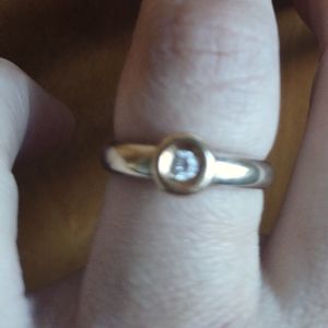 Vintage Mid Century Modern Diamond Ring